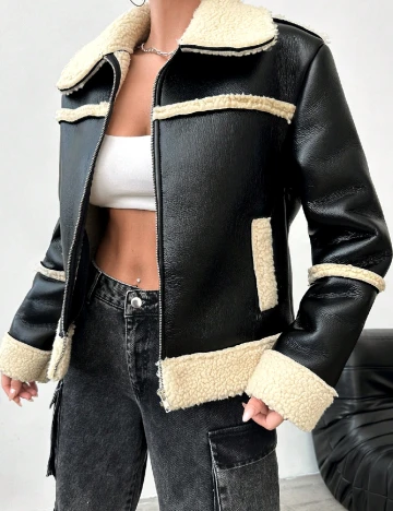 Jacheta SHEIN, negru Negru