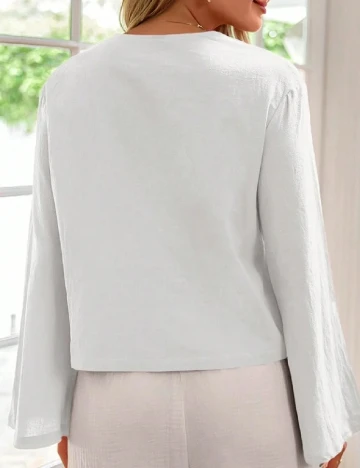 Bluza SHEIN, alb Alb