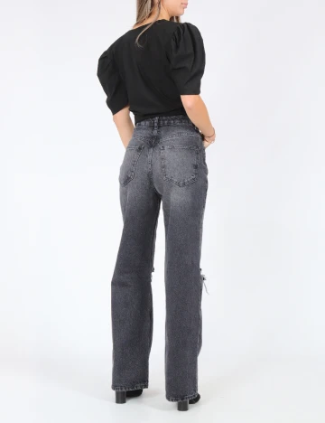 Top SHEIN, negru Negru