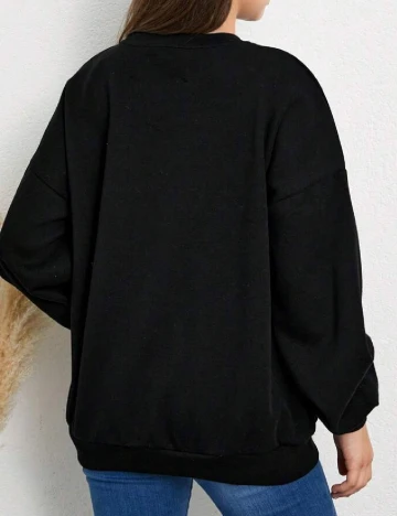 Bluza Shein Kids, negru