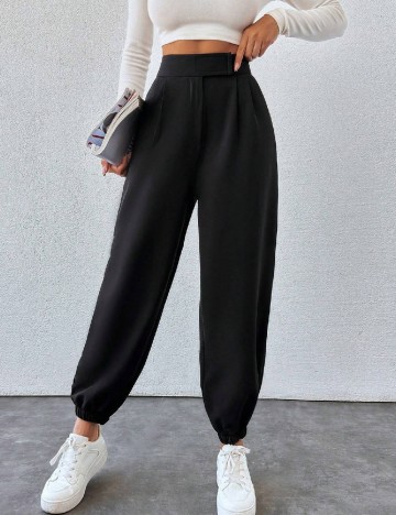 Pantaloni SHEIN, negru