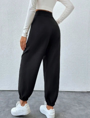 Pantaloni SHEIN, negru Negru