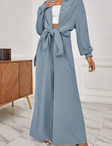 Compleu SHEIN, albastru Albastru