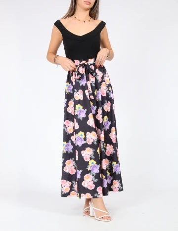 Rochie lunga SHEIN, floral print Floral print