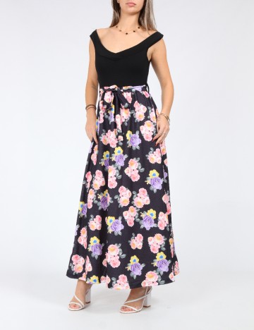 Rochie lunga SHEIN, floral print