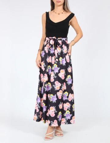 Rochie lunga SHEIN, floral print Floral print