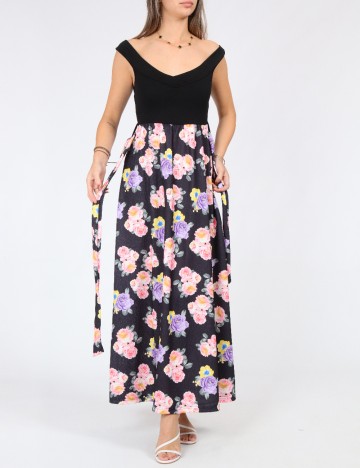 Rochie lunga SHEIN, floral print