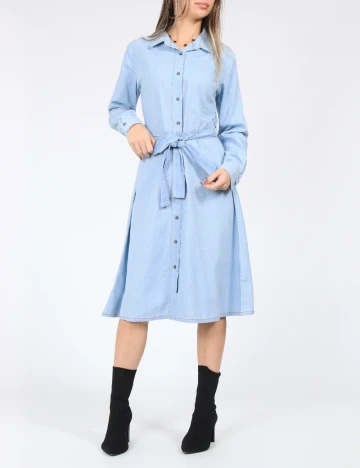 Rochie medie SHEIN, albastru Albastru