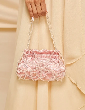 Geanta SHEIN, roz Roz