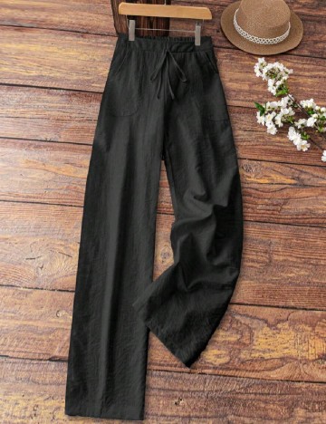 
						Pantaloni SHEIN, negru