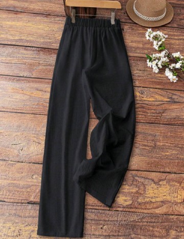 Pantaloni SHEIN, negru