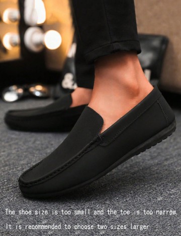 
						Mocasini SHEIN, negru