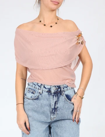 Bluza SHEIN, roz Roz