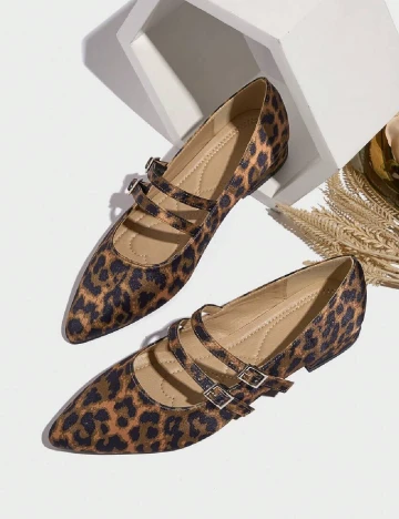 Pantofi SHEIN, animal print Animal print