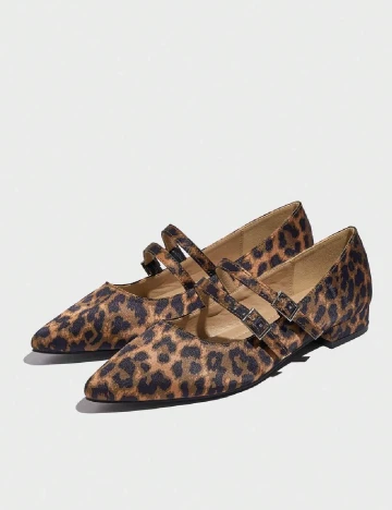 Pantofi SHEIN, animal print Animal print
