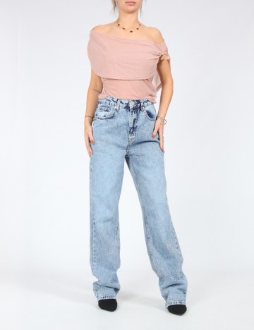 
						Blugi SHEIN, albastru