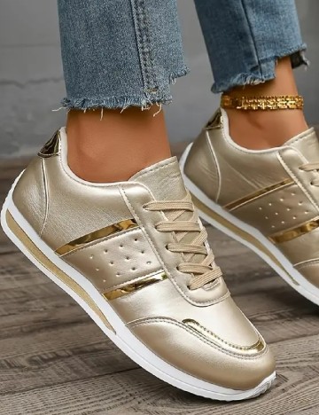 Adidasi SHEIN, auriu