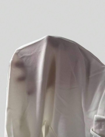 Pantaloni SHEIN, alb