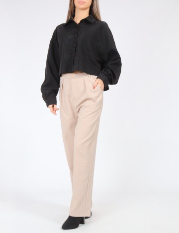 Pantaloni Dazy, crem