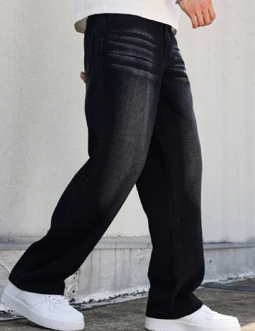 Blugi SHEIN, negru Negru