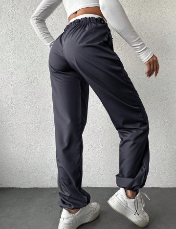 Pantaloni SHEIN, bleumarin