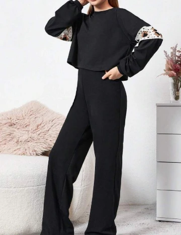 Compleu Shein Kids, negru