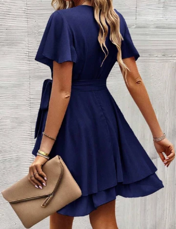 Rochie scurta SHEIN, bleumarin