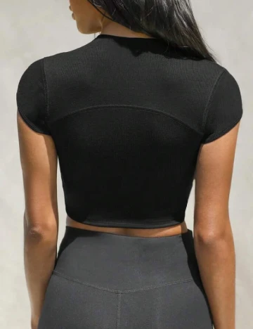 Top SHEIN, negru Negru