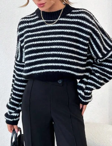 Pulover SHEIN, negru