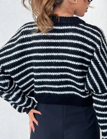 Pulover SHEIN, negru