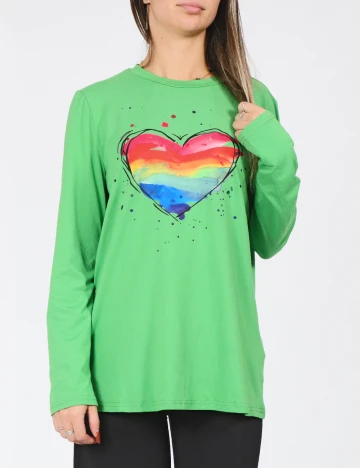 Bluza SHEIN, verde Verde