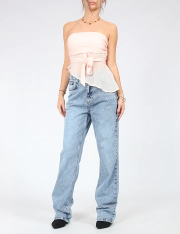 Top SHEIN, piersica Roz