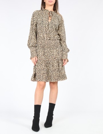 Rochie scurta SHEIN, animal print