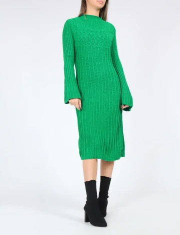 Rochie medie SHEIN, verde