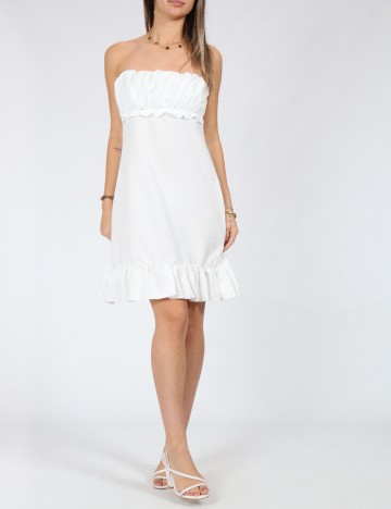 Rochie scurta SHEIN, alb