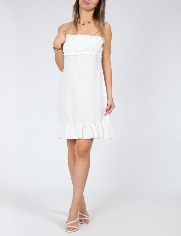 Rochie scurta SHEIN, alb