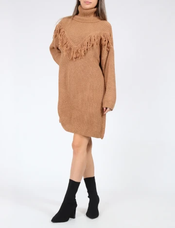 Rochie scurta SHEIN, maro