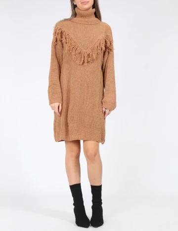 Rochie scurta SHEIN, maro