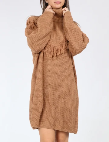 Rochie scurta SHEIN, maro