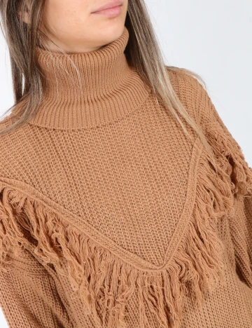 Rochie scurta SHEIN, maro