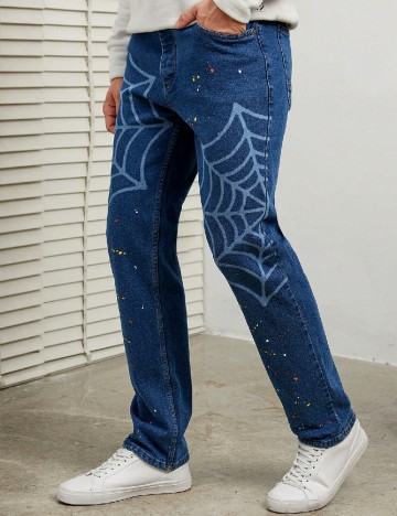 Blugi SHEIN, albastru