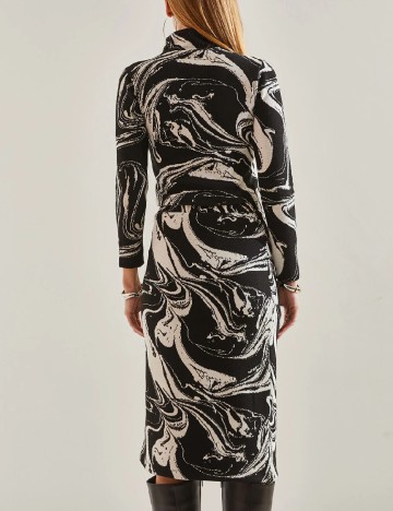 Compleu SHEIN, alb/negru