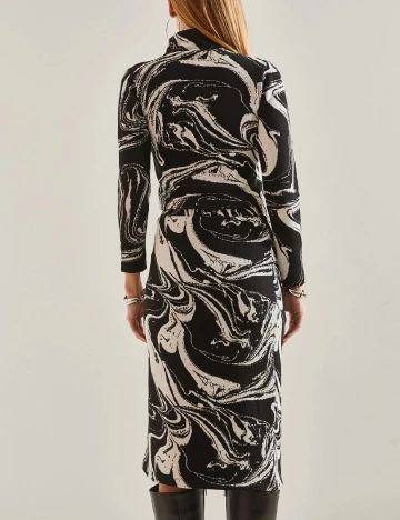 Compleu SHEIN, alb/negru