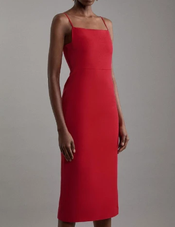 Rochie medie Karen Millen, rosu