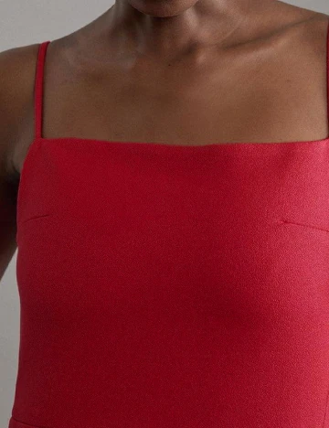 Rochie medie Karen Millen, rosu