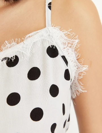 Maiou Lafaba, alb/negru Alb