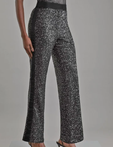 Pantaloni Karen Millen, argintiu