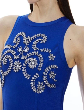 Rochie medie Karen Millen, albastru