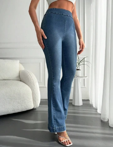 Blugi SHEIN, albastru Albastru