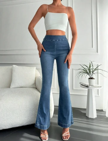 Blugi SHEIN, albastru Albastru